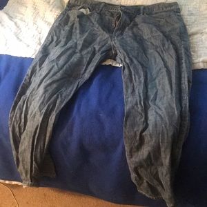 Worn once 38x30 Levi’s boot cut jeans. No tears